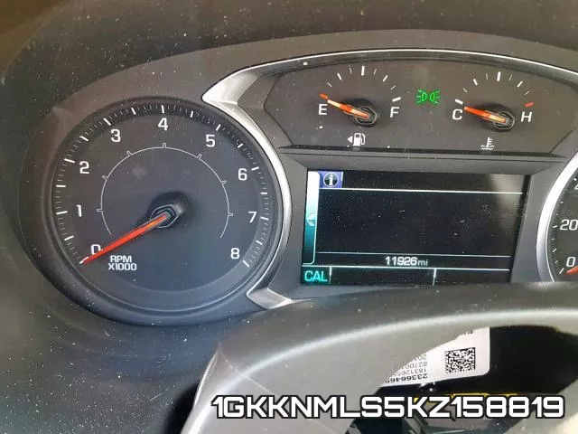 1GKKNMLS5KZ158819 фото 9