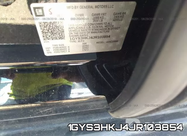 1GYS3HKJ4JR103854 фото 10