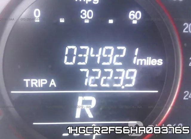 1HGCR2F56HA083765 фото 8