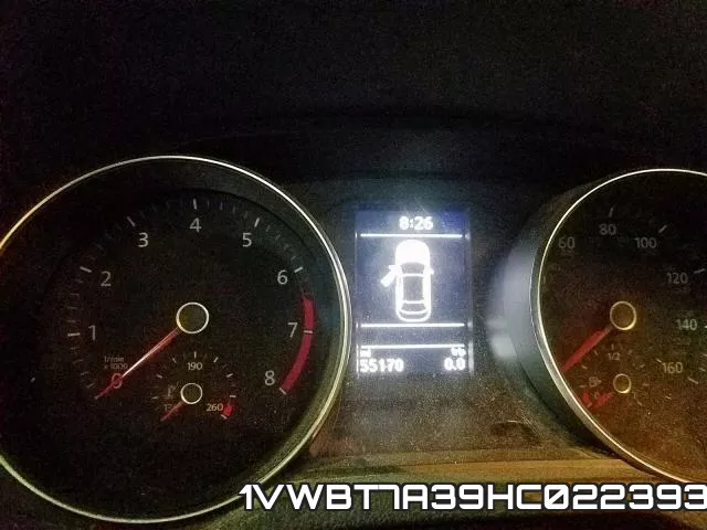 1VWBT7A39HC022393 фото 2