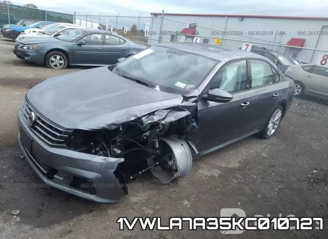 1VWLA7A35KC010727 фото 3