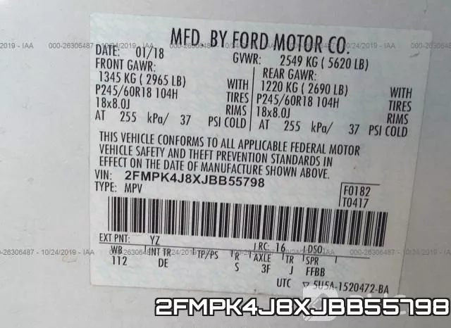 2FMPK4J8XJBB55798 фото 10