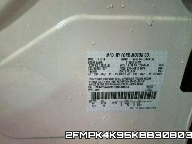 2FMPK4K95KBB30803 фото 2