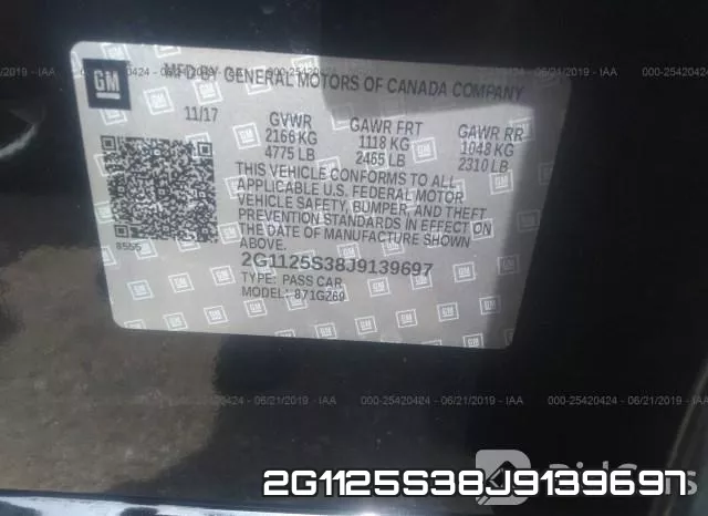 2G1125S38J9139697 фото 10