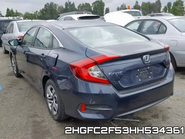 2HGFC2F53HH534361 фото 4