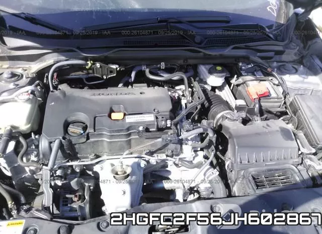 2HGFC2F56JH602867 фото 2