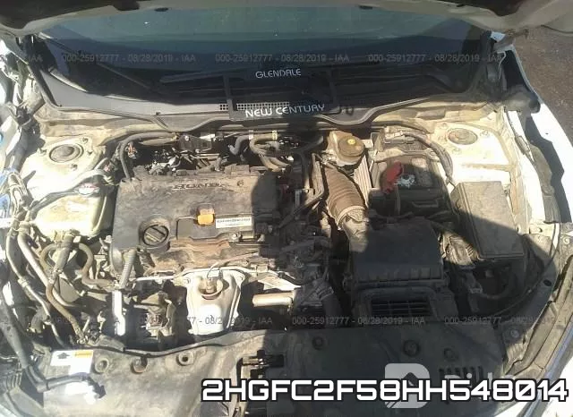 2HGFC2F58HH548014 фото 2