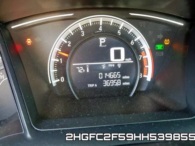 2HGFC2F59HH539855 фото 9
