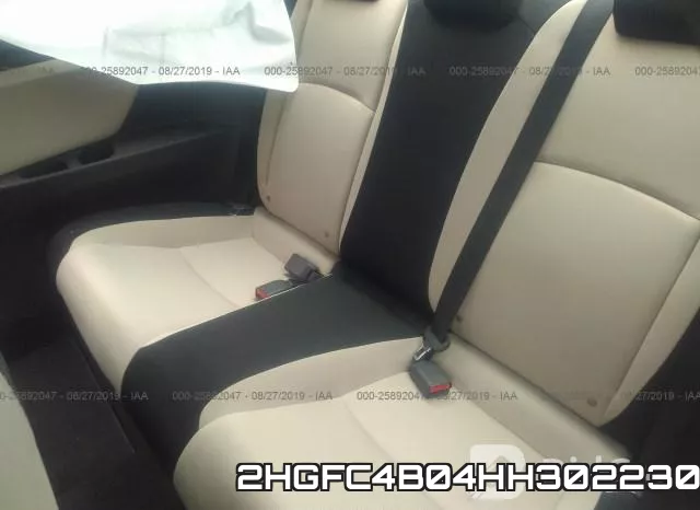 2HGFC4B04HH302230 фото 9