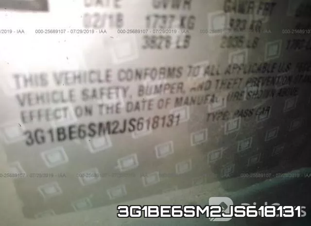 3G1BE6SM2JS618131 фото 10