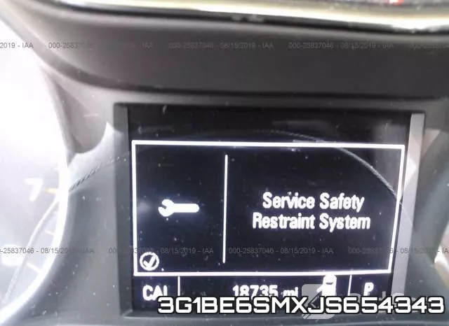 3G1BE6SMXJS654343 фото 8