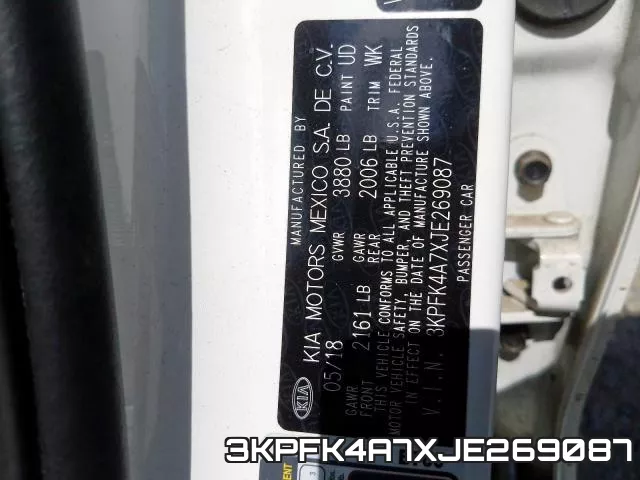 3KPFK4A7XJE269087 фото 2