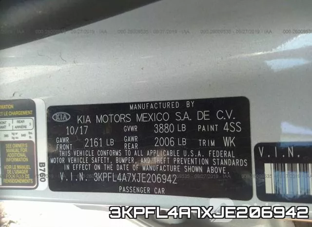 3KPFL4A7XJE206942 фото 10