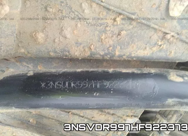 3NSVDR997HF922373 фото 2