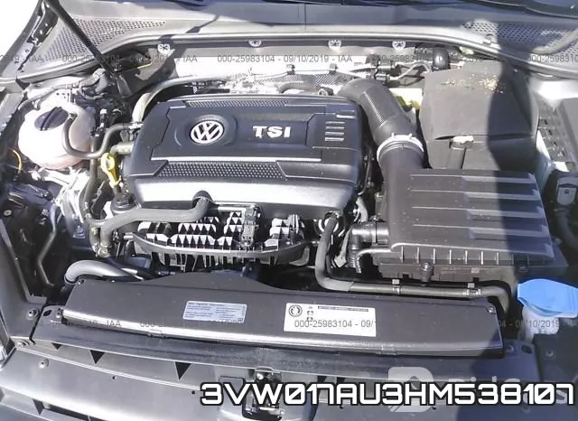3VW017AU3HM538107 фото 2