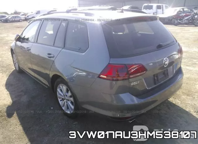 3VW017AU3HM538107 фото 4