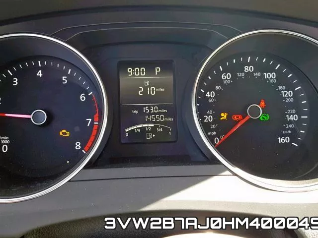 3VW2B7AJ0HM400049 фото 8