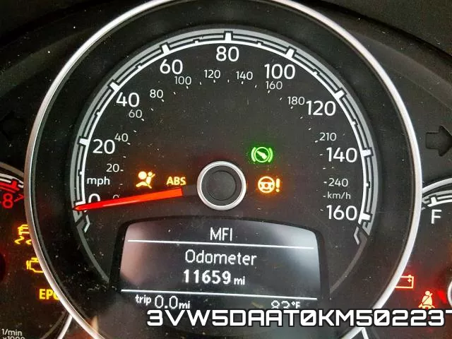 3VW5DAAT0KM502237 фото 9