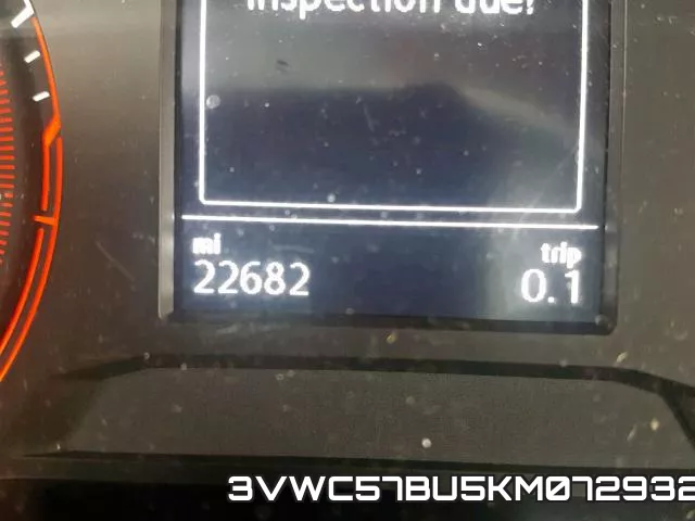 3VWC57BU5KM072932 фото 8