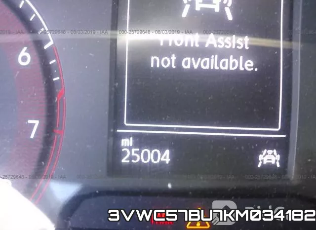 3VWC57BU7KM034182 фото 8
