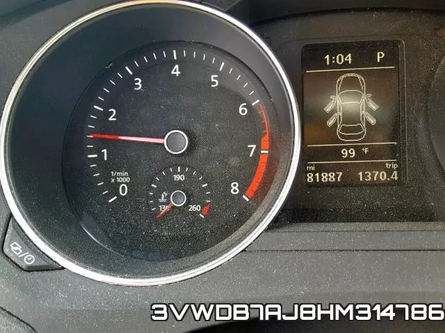 3VWDB7AJ8HM314786 фото 9