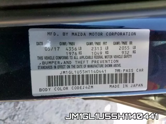 JM1GL1U55H1140441 фото 2