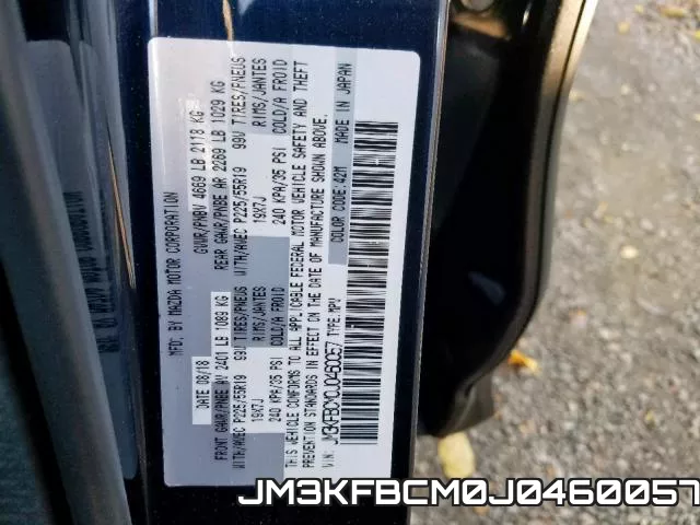JM3KFBCM0J0460057 фото 2