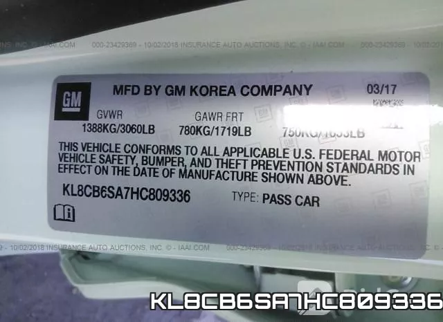 KL8CB6SA7HC809336 фото 10