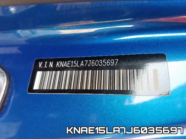 KNAE15LA7J6035697 фото 2