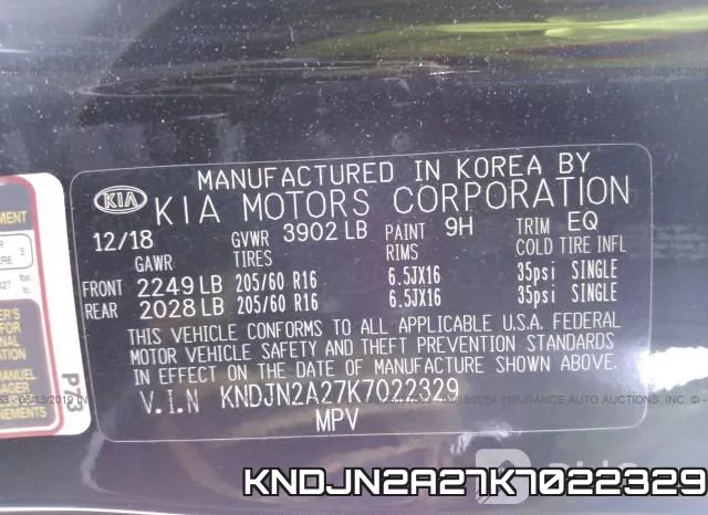 KNDJN2A27K7022329 фото 10