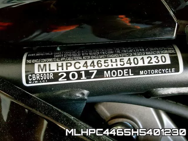 MLHPC4465H5401230 фото 2