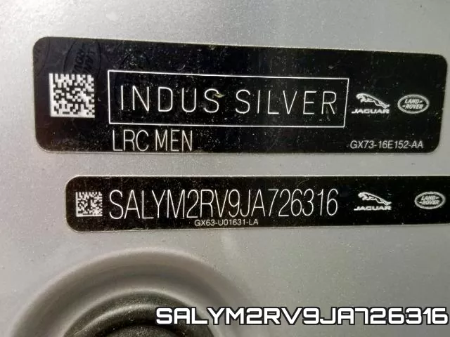SALYM2RV9JA726316 фото 2