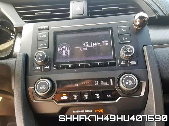 SHHFK7H49HU407590 фото 10