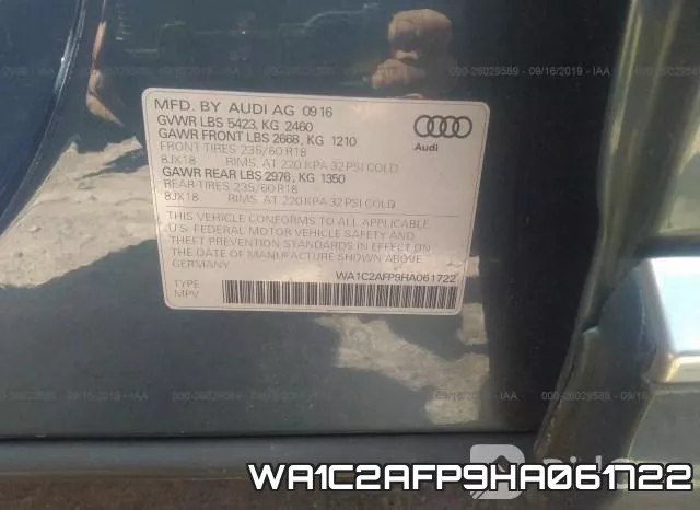 WA1C2AFP9HA061722 фото 10