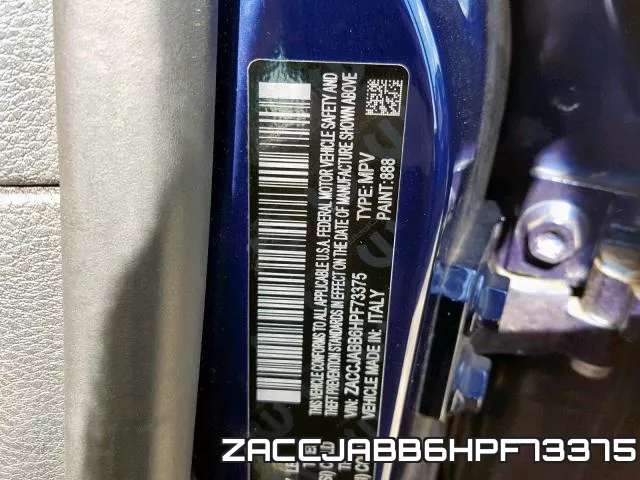 ZACCJABB6HPF73375 фото 2