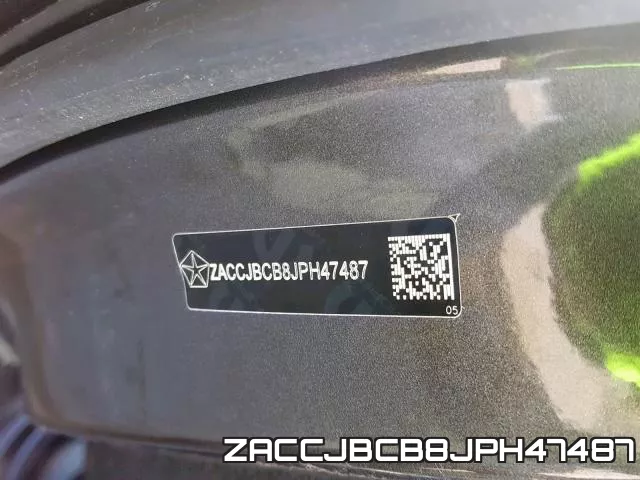 ZACCJBCB8JPH47487 фото 2