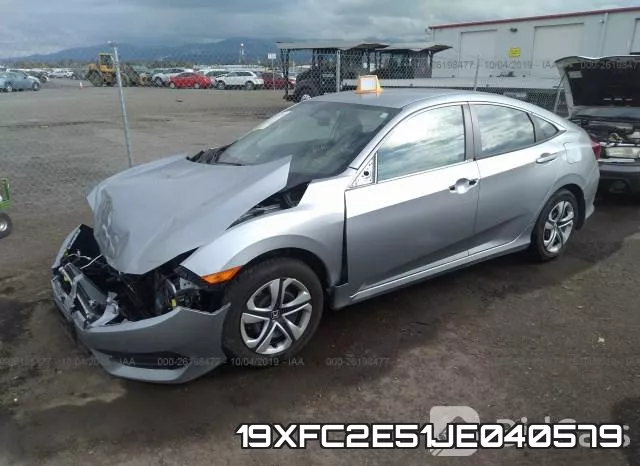 19XFC2E51JE040579 фото 3