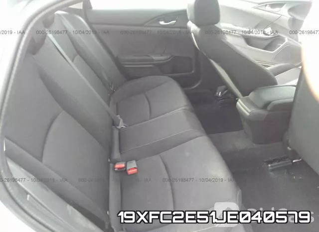 19XFC2E51JE040579 фото 9