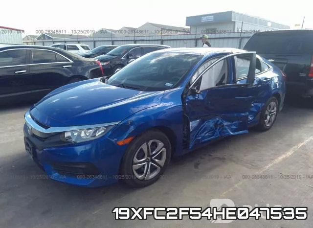 19XFC2F54HE047535 фото 3