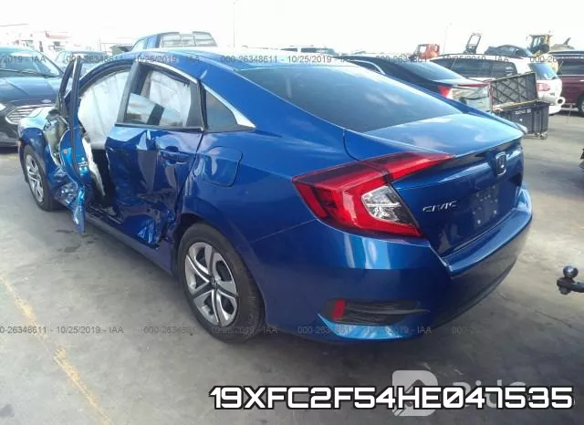19XFC2F54HE047535 фото 4