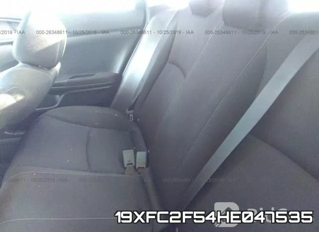 19XFC2F54HE047535 фото 9