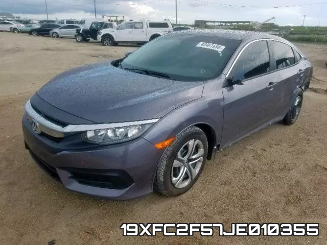 19XFC2F57JE010355 фото 3