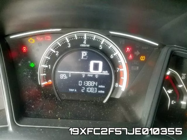 19XFC2F57JE010355 фото 9
