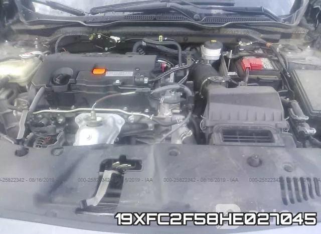 19XFC2F58HE027045 фото 2