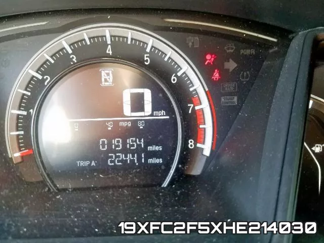 19XFC2F5XHE214030 фото 9