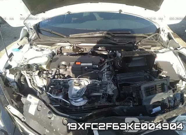19XFC2F63KE004904 фото 2