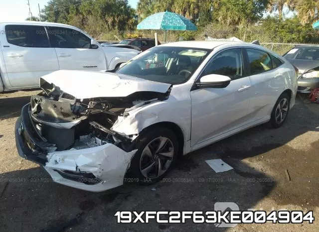 19XFC2F63KE004904 фото 3