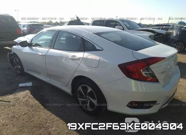19XFC2F63KE004904 фото 4