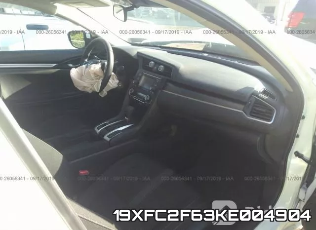 19XFC2F63KE004904 фото 6