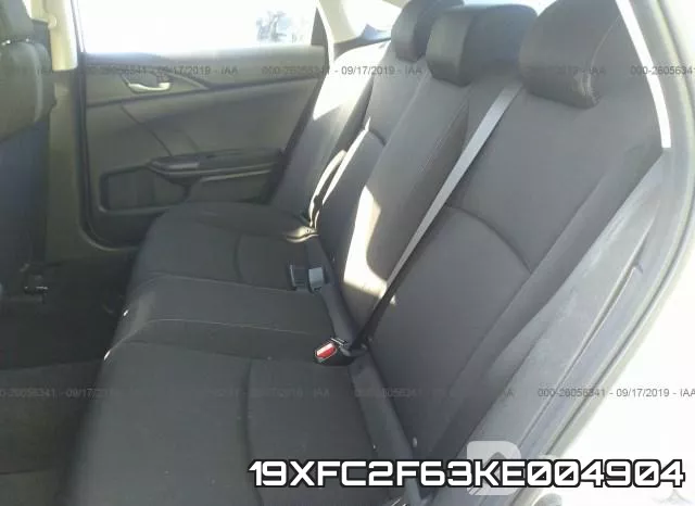 19XFC2F63KE004904 фото 9